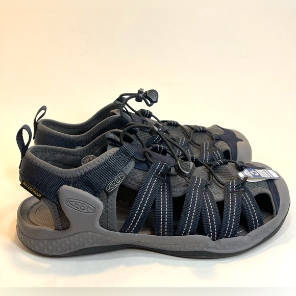 NWT KEEN Men’s Drift Creek H2 Closed To Water Sandals Size Us 9 EU 42 Navy Grey - Picture 6 of 7